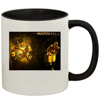 Brandon Marshall 11oz Colored Inner & Handle Mug