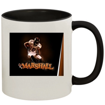 Brandon Marshall 11oz Colored Inner & Handle Mug