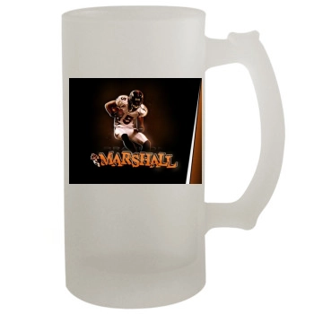 Brandon Marshall 16oz Frosted Beer Stein