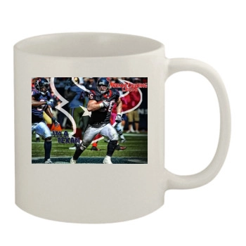 Brian Cushing 11oz White Mug