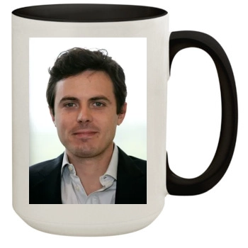 Casey Affleck 15oz Colored Inner & Handle Mug