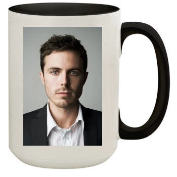 Casey Affleck 15oz Colored Inner & Handle Mug