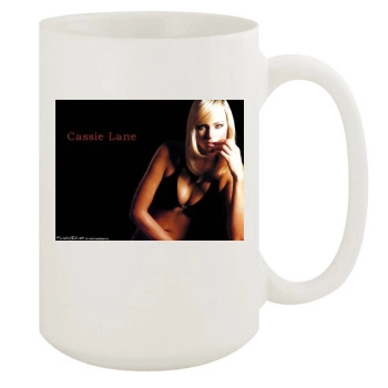 Cassie Lane 15oz White Mug