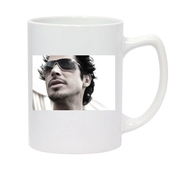 Chris Cornell 14oz White Statesman Mug