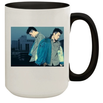 Edison Chen 15oz Colored Inner & Handle Mug