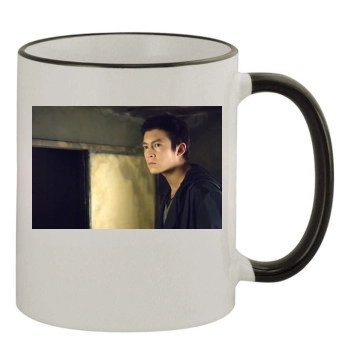 Edison Chen 11oz Colored Rim & Handle Mug