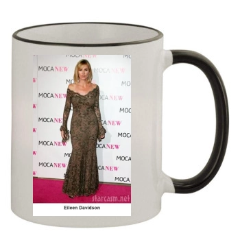 Eileen Davidson 11oz Colored Rim & Handle Mug