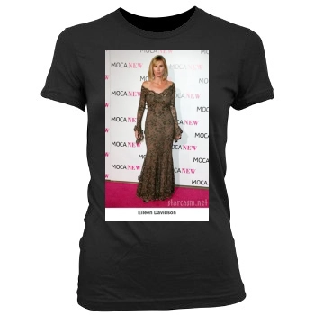 Eileen Davidson Women's Junior Cut Crewneck T-Shirt