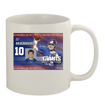 Eli Manning 11oz White Mug