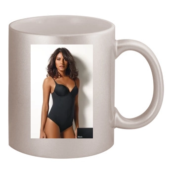 Emanuela de Paula 11oz Metallic Silver Mug