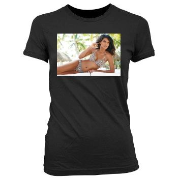 Emanuela de Paula Women's Junior Cut Crewneck T-Shirt