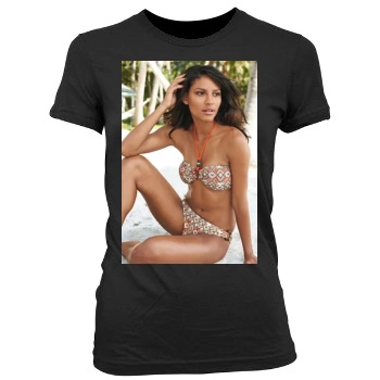 Emanuela de Paula Women's Junior Cut Crewneck T-Shirt