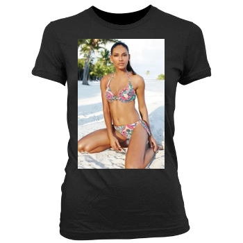 Emanuela de Paula Women's Junior Cut Crewneck T-Shirt