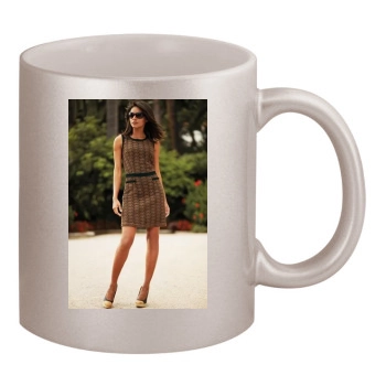 Emanuela de Paula 11oz Metallic Silver Mug