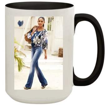 Emanuela de Paula 15oz Colored Inner & Handle Mug