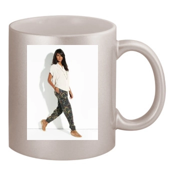 Emanuela de Paula 11oz Metallic Silver Mug