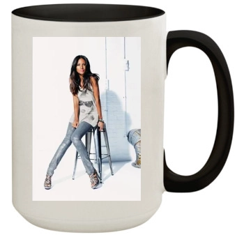 Emanuela de Paula 15oz Colored Inner & Handle Mug