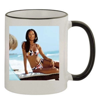 Emanuela de Paula 11oz Colored Rim & Handle Mug