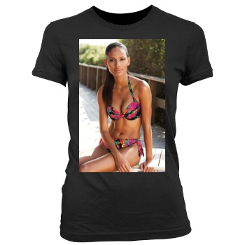 Emanuela de Paula Women's Junior Cut Crewneck T-Shirt