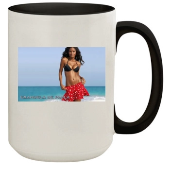 Emanuela de Paula 15oz Colored Inner & Handle Mug