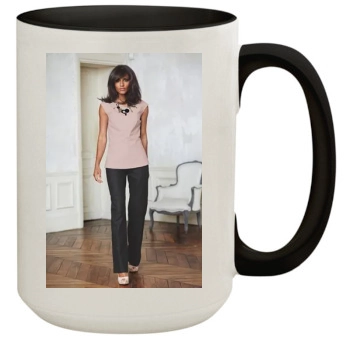 Emanuela de Paula 15oz Colored Inner & Handle Mug