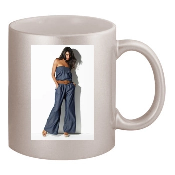 Emanuela de Paula 11oz Metallic Silver Mug