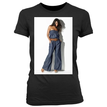 Emanuela de Paula Women's Junior Cut Crewneck T-Shirt