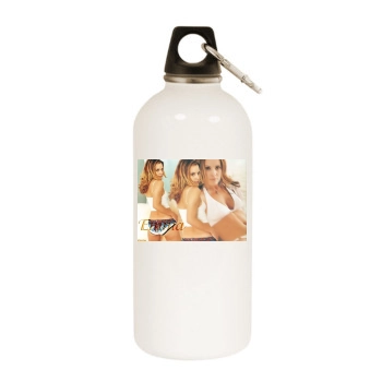 Emma Caulfield White Water Bottle With Carabiner