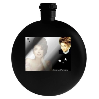 Emma Samms Round Flask