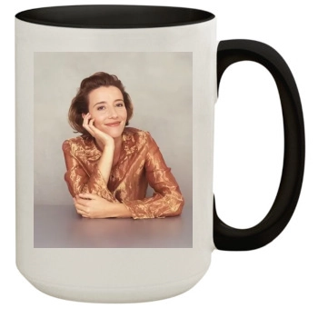 Emma Thompson 15oz Colored Inner & Handle Mug