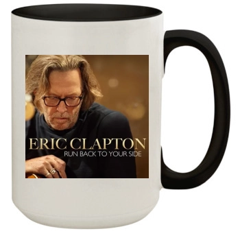 Eric Clapton 15oz Colored Inner & Handle Mug