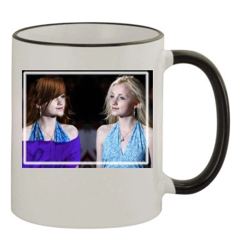 Evanna Lynch 11oz Colored Rim & Handle Mug