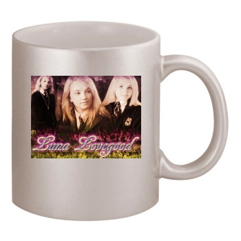 Evanna Lynch 11oz Metallic Silver Mug