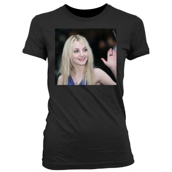 Evanna Lynch Women's Junior Cut Crewneck T-Shirt