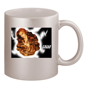 Faith Evans 11oz Metallic Silver Mug