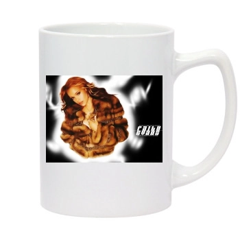 Faith Evans 14oz White Statesman Mug