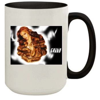 Faith Evans 15oz Colored Inner & Handle Mug