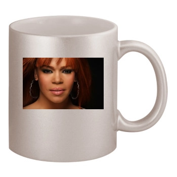 Faith Evans 11oz Metallic Silver Mug