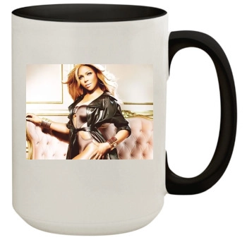 Faith Evans 15oz Colored Inner & Handle Mug