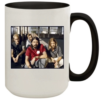 Foo Fighters 15oz Colored Inner & Handle Mug