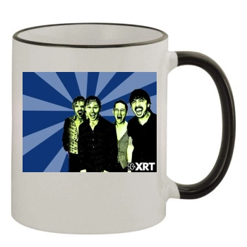 Foo Fighters 11oz Colored Rim & Handle Mug