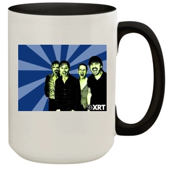 Foo Fighters 15oz Colored Inner & Handle Mug