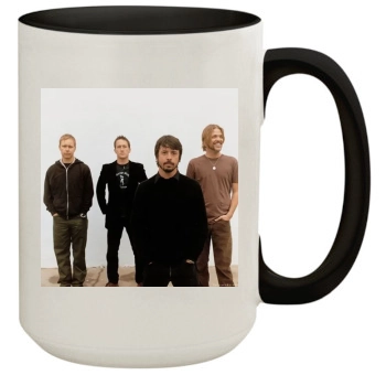 Foo Fighters 15oz Colored Inner & Handle Mug