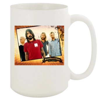 Foo Fighters 15oz White Mug