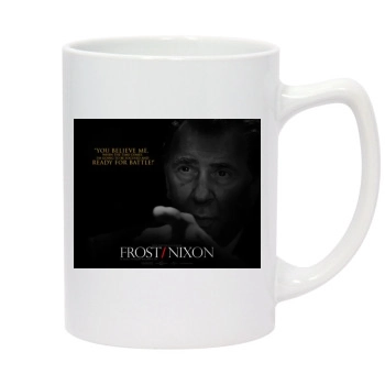 Frank Langella 14oz White Statesman Mug