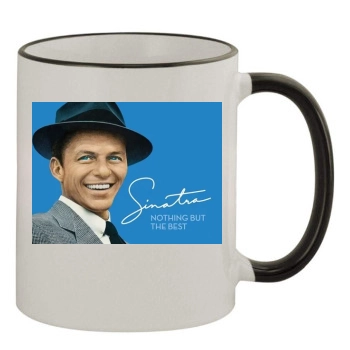 Frank Sinatra 11oz Colored Rim & Handle Mug