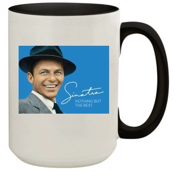 Frank Sinatra 15oz Colored Inner & Handle Mug