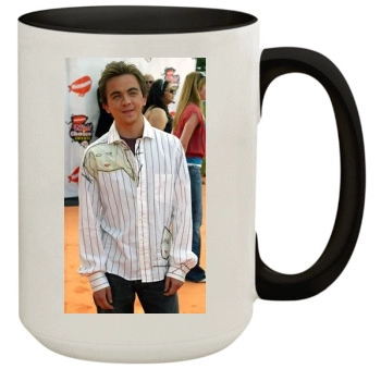 Frankie Muniz 15oz Colored Inner & Handle Mug