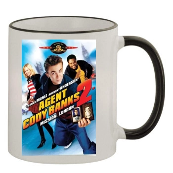 Frankie Muniz 11oz Colored Rim & Handle Mug