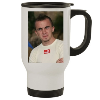 Frankie Muniz Stainless Steel Travel Mug